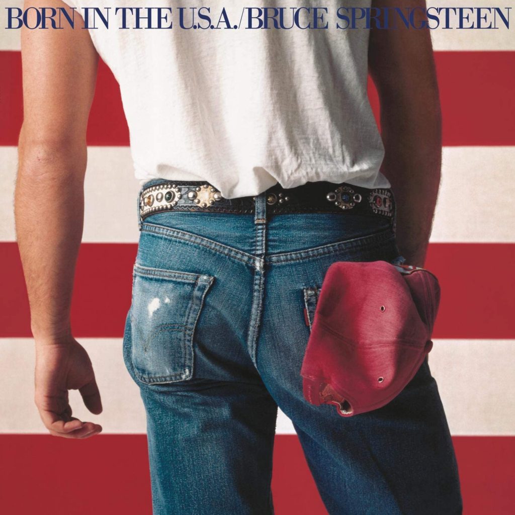 Power Rock: la copertina di "Born in the USA" di Bruce springsteen
