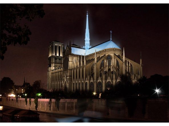Notre Dame un anno dopo l'incendio progetti di ricostruzione da un famoso architetto per la casa di Quasimodo 