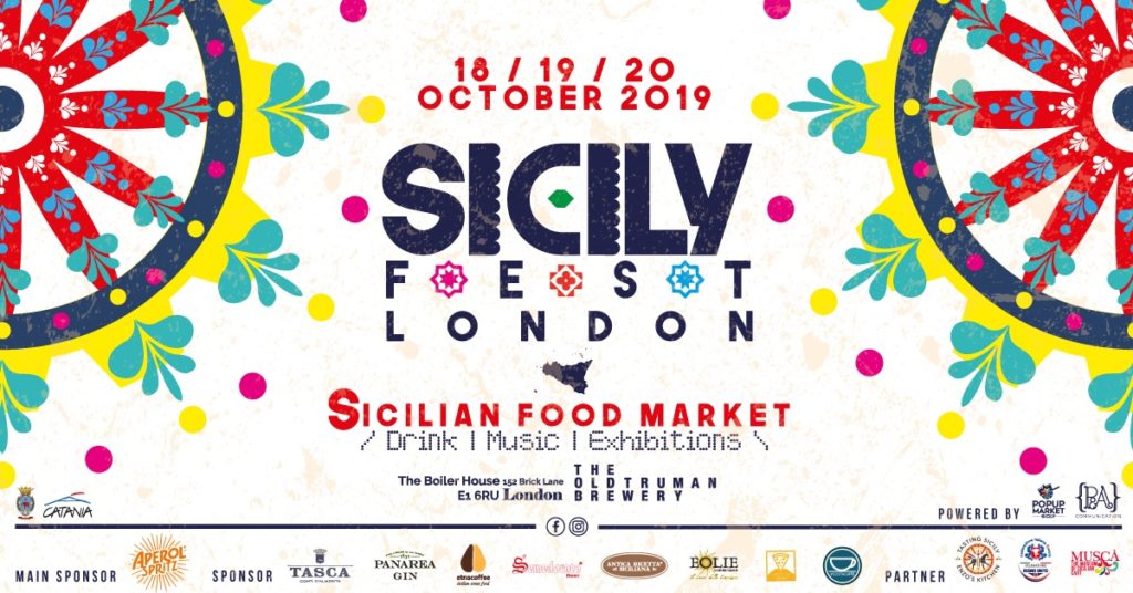 La locandina dell evento Sicily Fest london