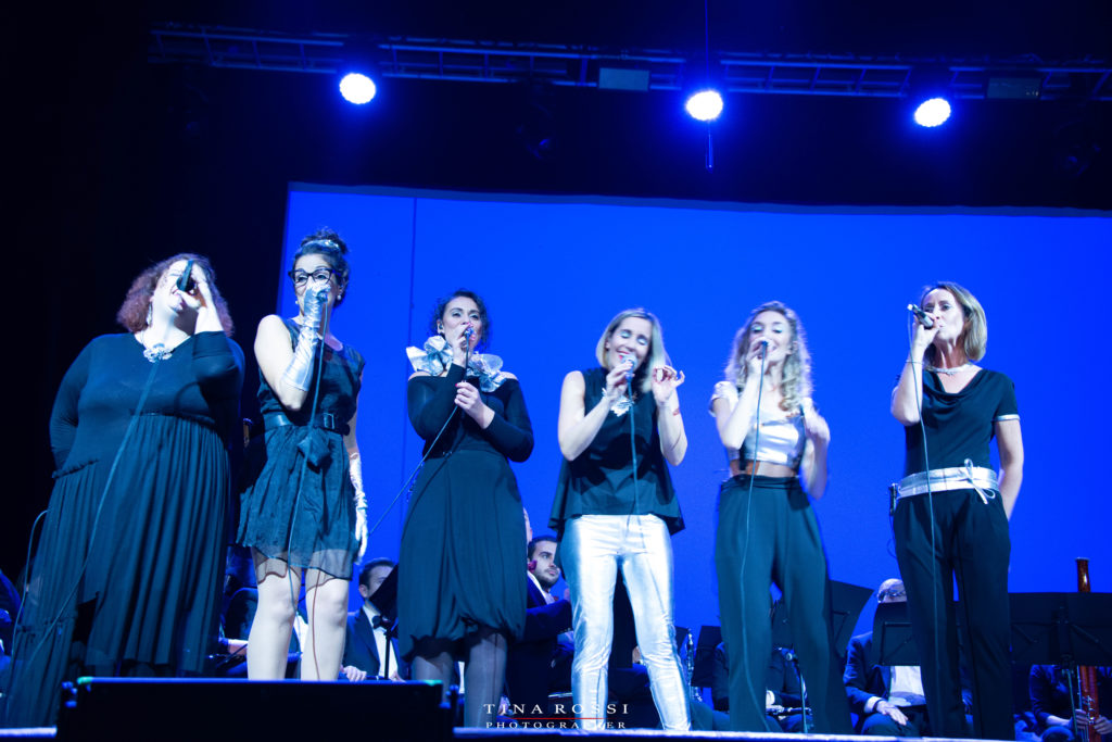 Le Vocal Boutique sul palco del Polio Day