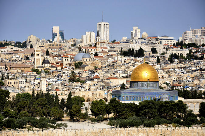 Panoramica della città di Gerusalemme dove ci sarà il concerto per la pace di Gatto  Panceri