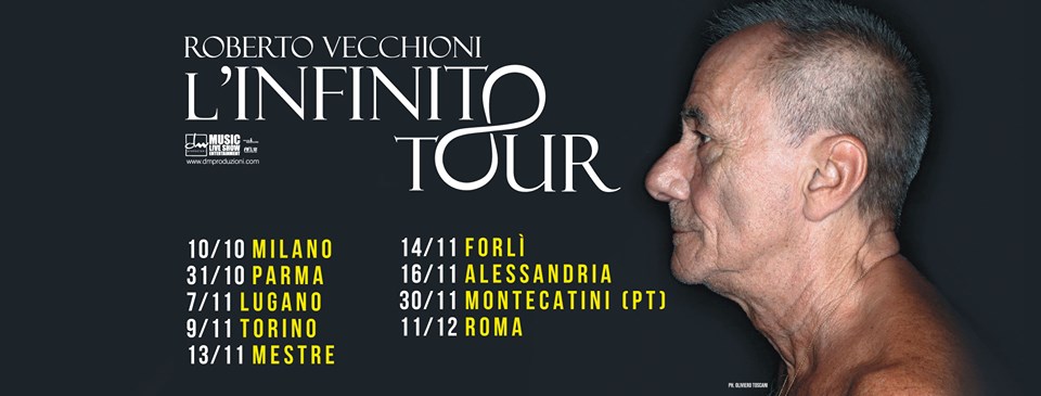 Tutte le date del Tour L'Infinito