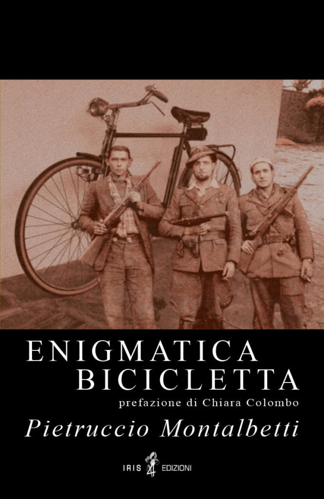 Pietruccio Montalbetti: la copertina del suo libro, in uscita nel 2020, intitolato "Enigmatica bicicletta"