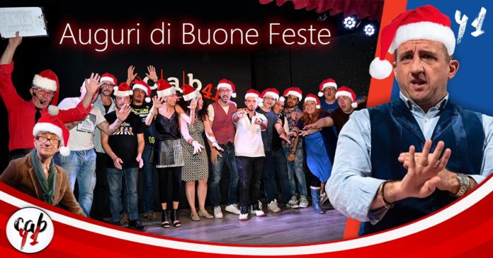 Auguri di buone feste dallo staf del cab41 con tutti gli artisti