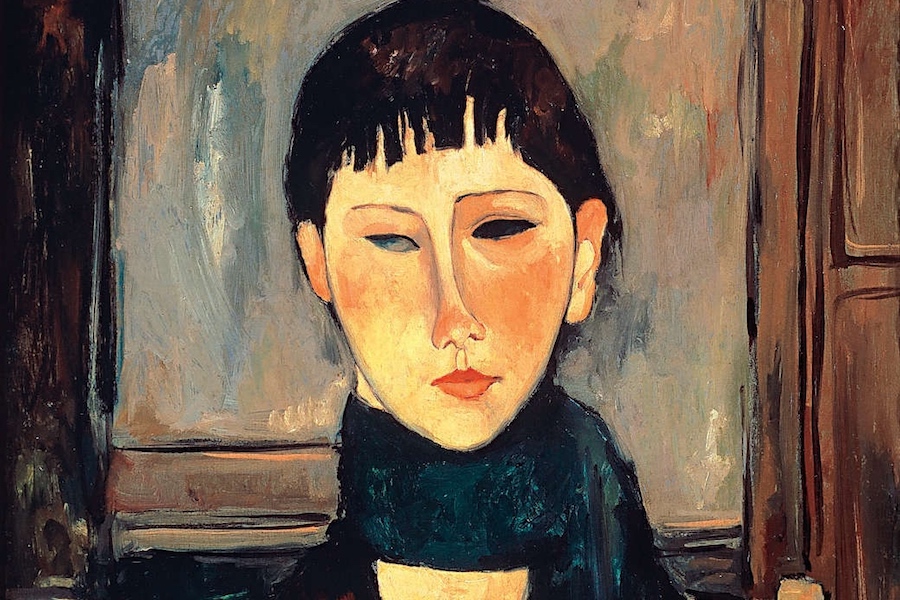 Ritratto femminile di Modigliani
 Un viso in chiaroscuro 