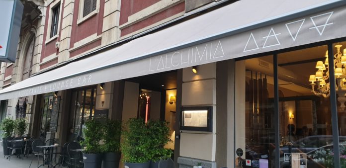 L'Alchimia ristorante di Milano, l'ingresso principale