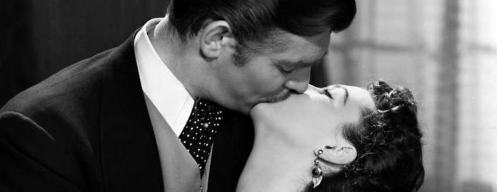 San Valentino e i baci d'arte via col. Vento Rhett Butler e rossella