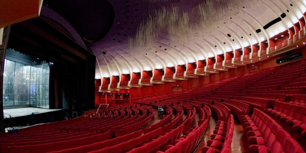 Interno del teatro Regio sala e palchi