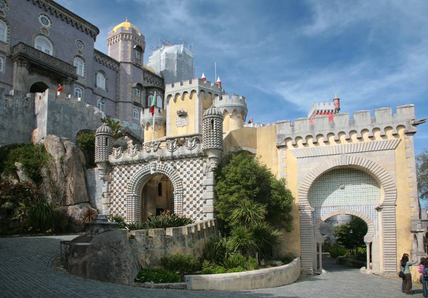 Tour virtuale al Palacio da Pena a Sintra, in Portogallo