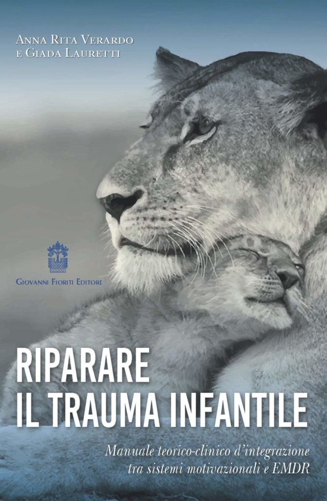 bambini coronavirus - riparare il trauma infantile - il libreo con in copertina una leonessa che abbraccia il suo cucciolo