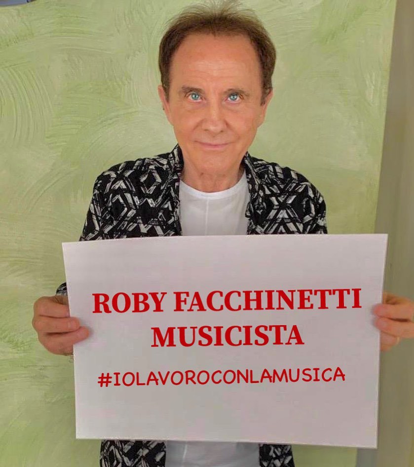 #iolavoroconlamusica di Roby Facchinetti