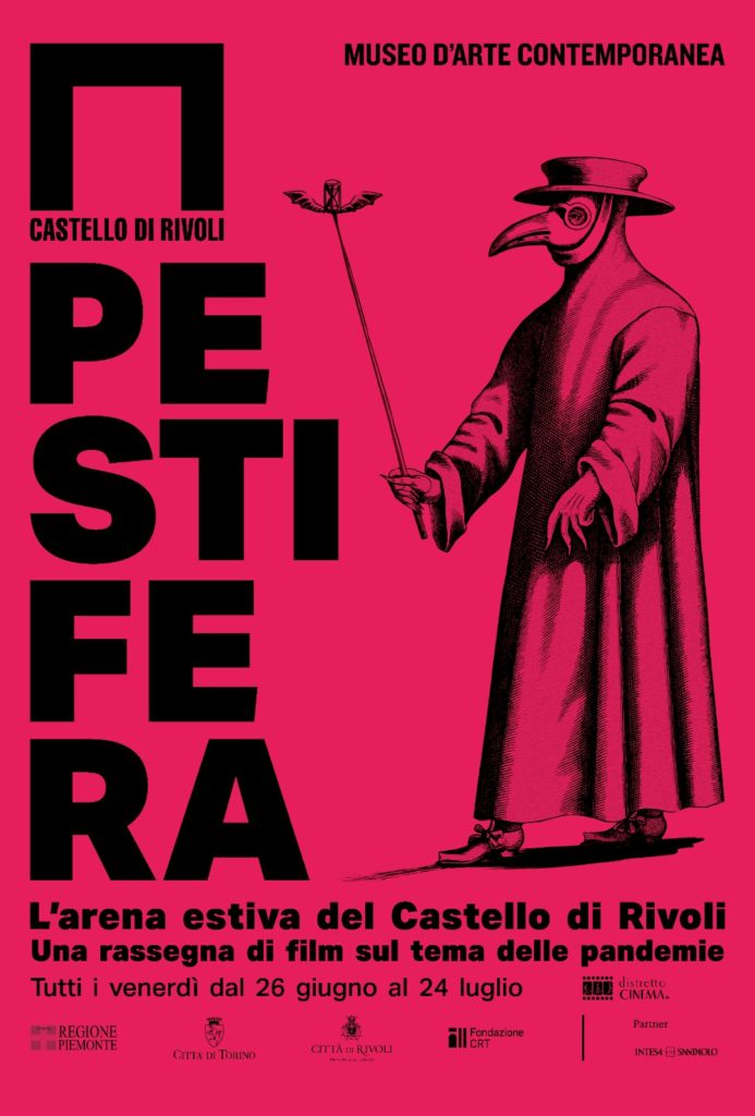 Si inaugura il 26 giugno un'arena decisamente PESTIFERA dentro il giardino del Castello di Rivoli. La rassegna cinematografica serale,