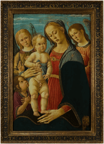 La Madonna del Sellaio , dispersa durante l'olocausto,  ricompare a Rivoli  collezione Cerruti 