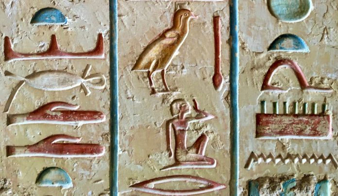 I geroglifici egizi