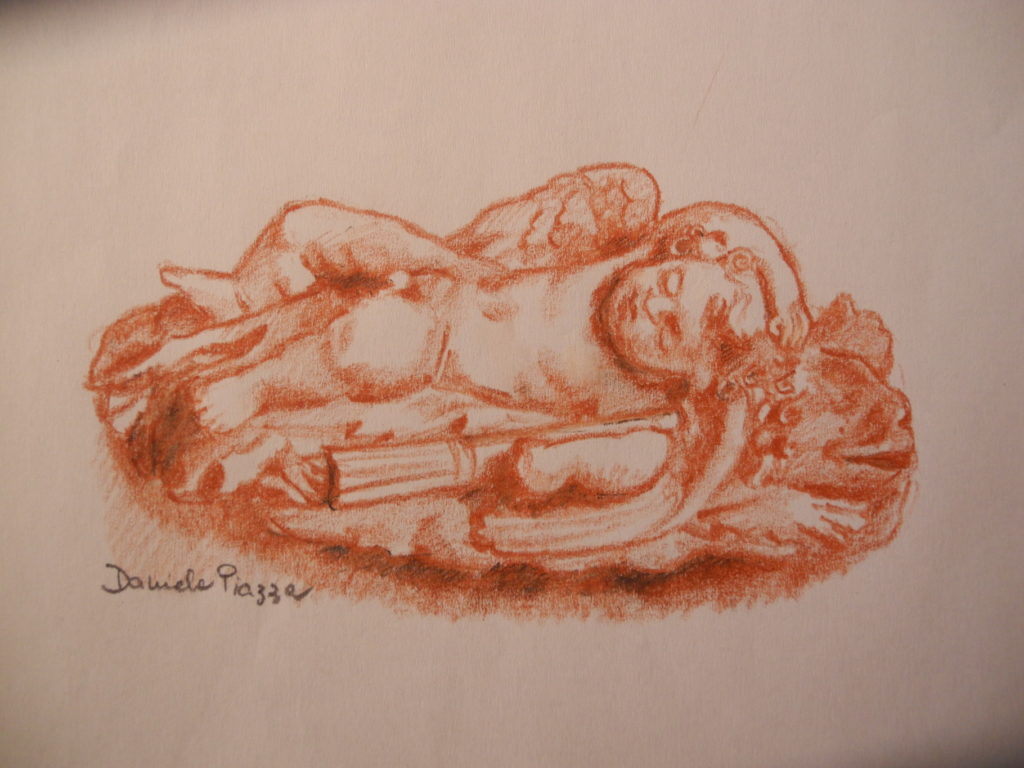 Michelangelo Buonarroti ? Iniziò come falsario.
. Cupido dormiente 