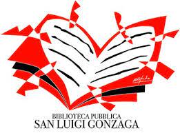 Biblioteca San luigi gonzaga e un libro rosso a forma di cuore