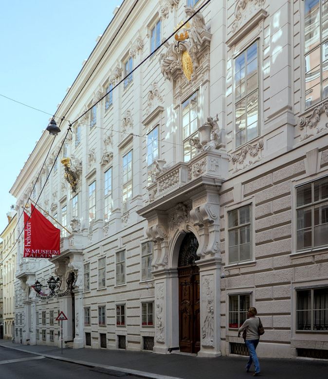Vienna, il palazzo d'inverno