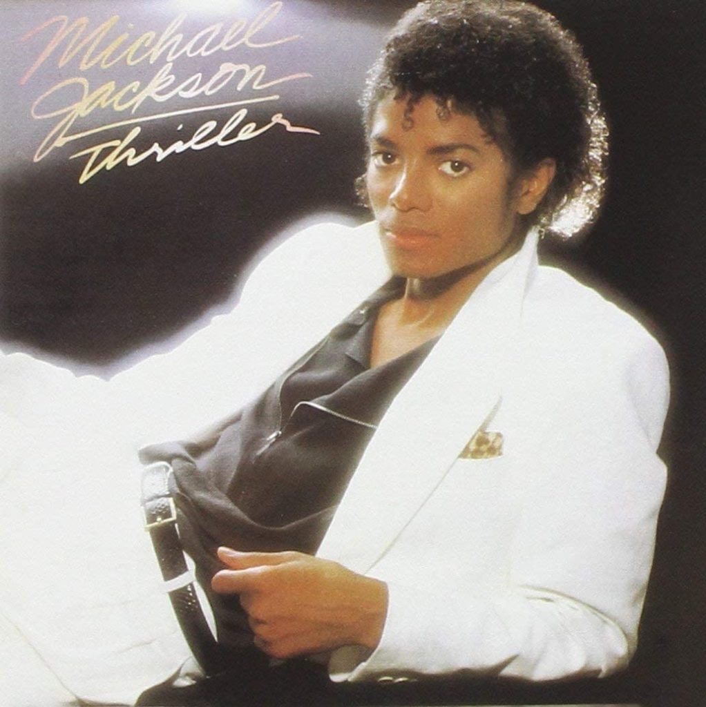 thriller michael jackson - la copertina del disco