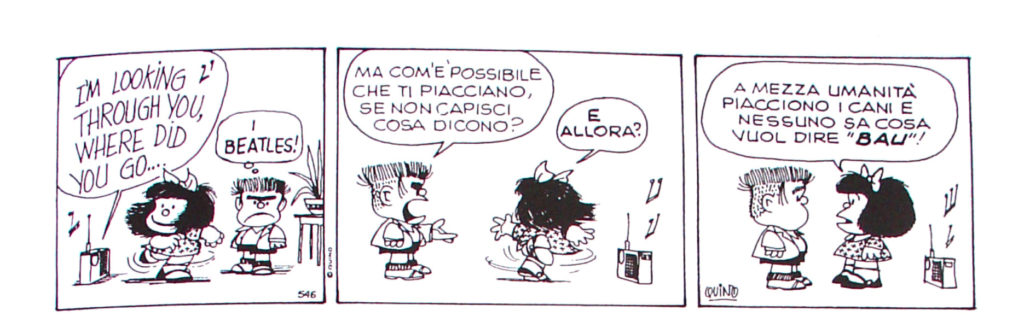 striscia di Mafalda