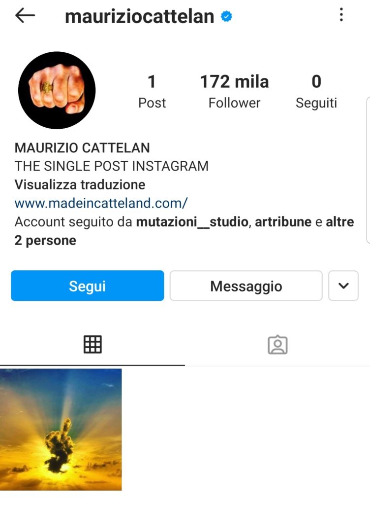 L'arte si fa sempre più Social? Artisti da museo e... da Instagram