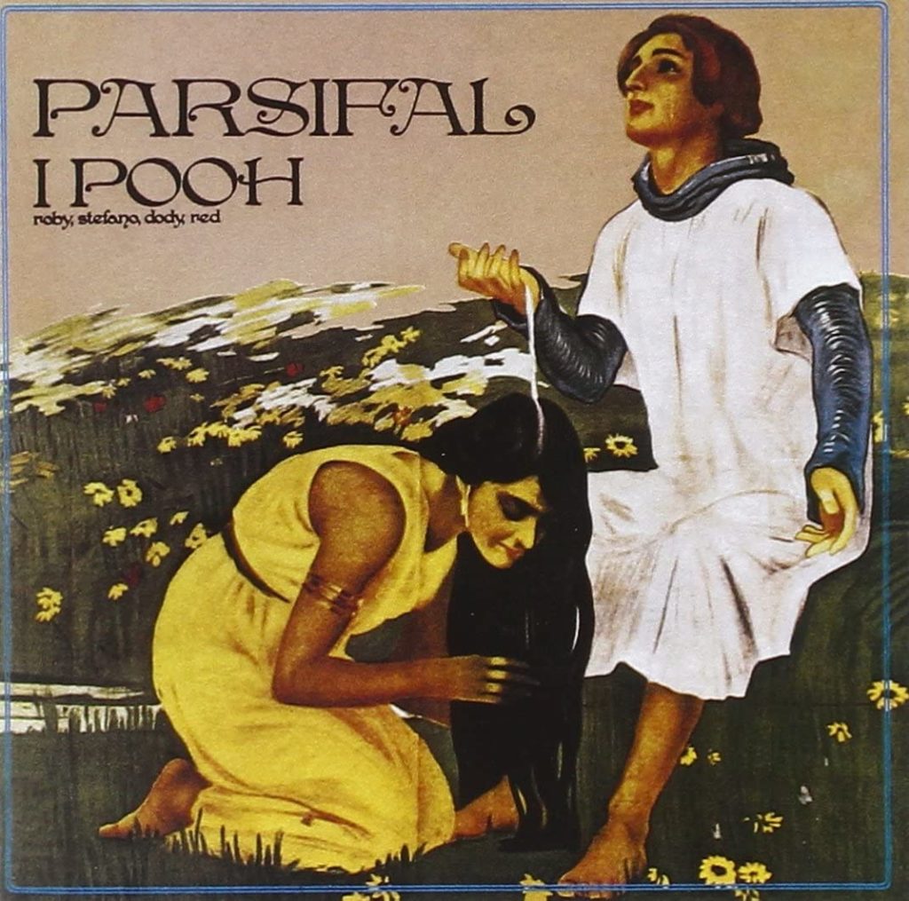 pooh la copertina del disco parsifal del 1973