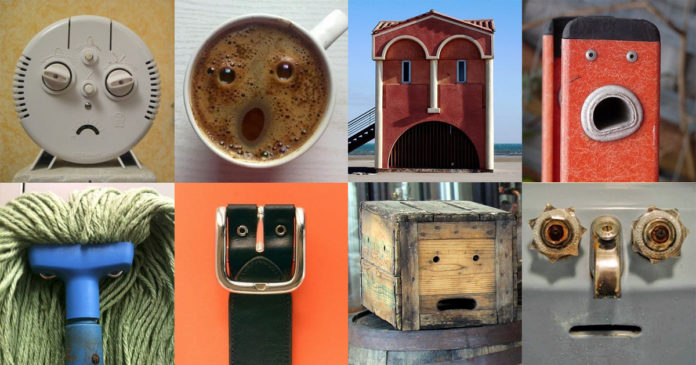 Pareidolia, l'illusione di vedere facce ovunque.