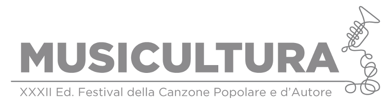 Musicultura - il logo scritto in grigio