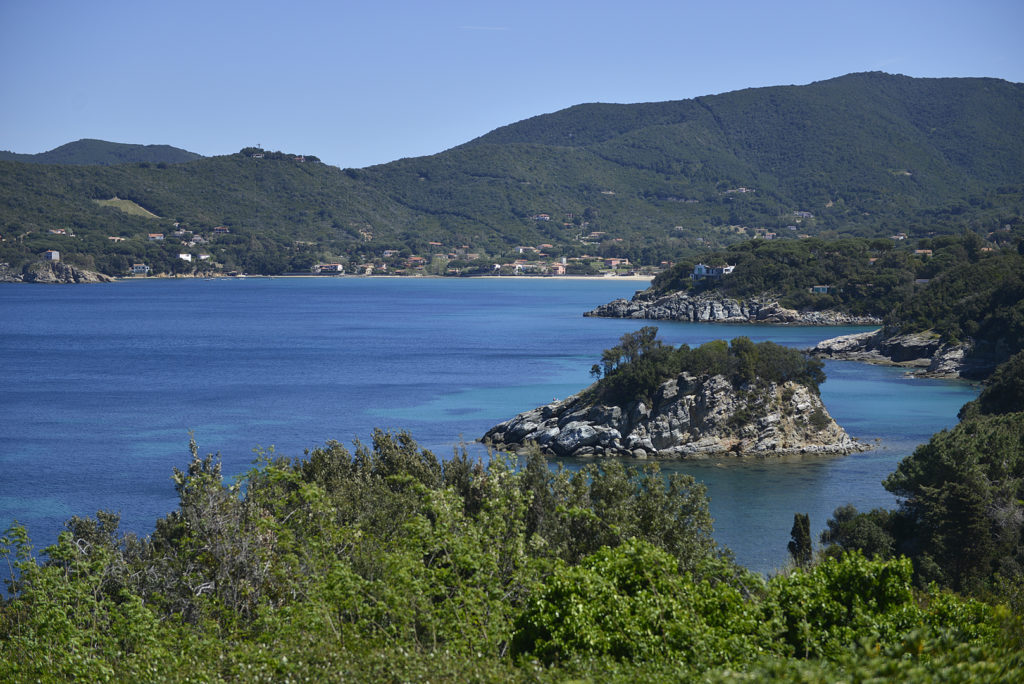 Lo scoglio della Paolina all isola d Elba 