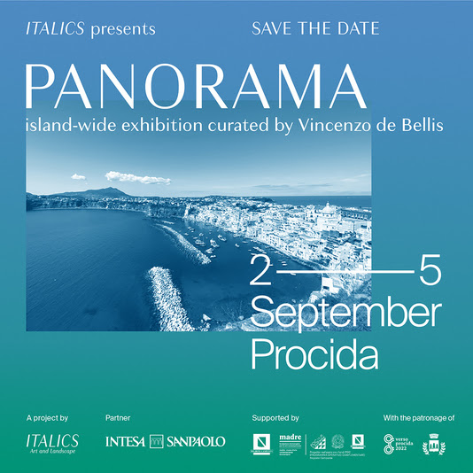 Italics presenta “Panorama”, il progetto espositivo- la locandina