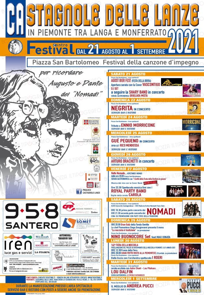 Festival contro la locandina