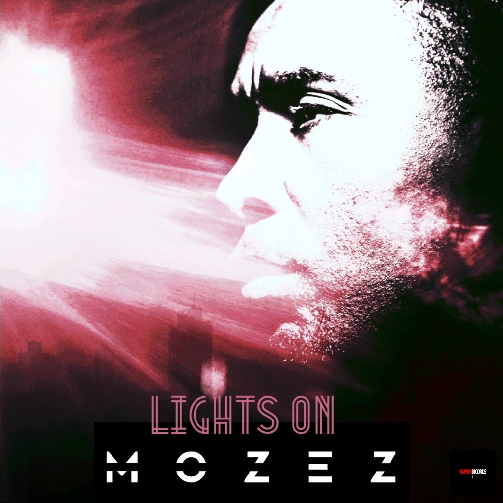 lights on - la copertina dell'album che vede mezez in primo piano, di profilo