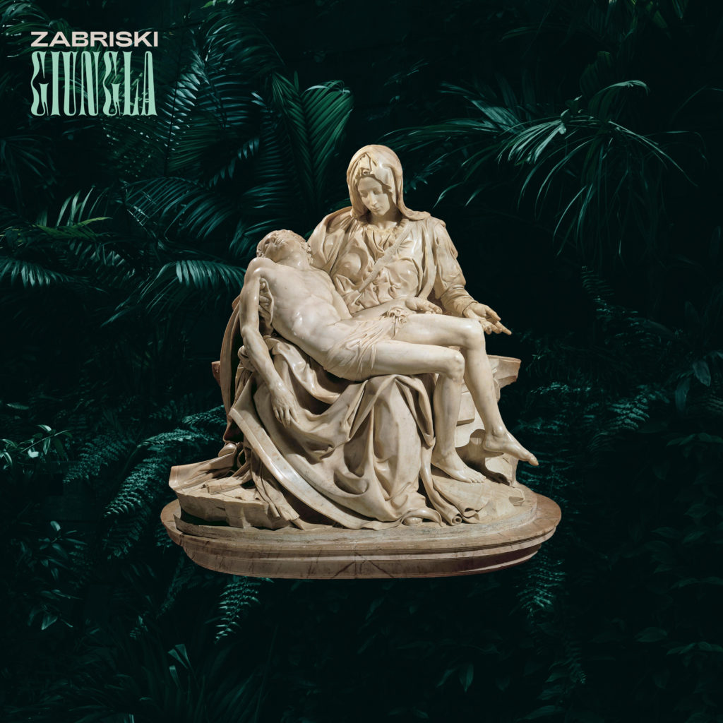 gaingla la copertina del singolo di zabriski che raffigura la statua della pietà di michelangelo