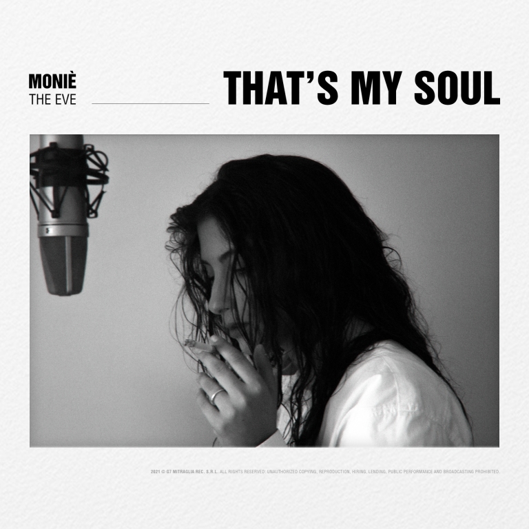 moniè - la copertina dell'album that's my soul