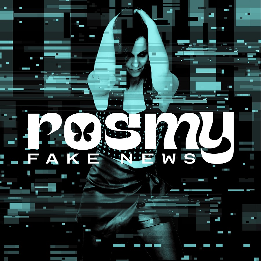 #fakenewsfuckyou : la copertina del singolo fake news di rosmy, 