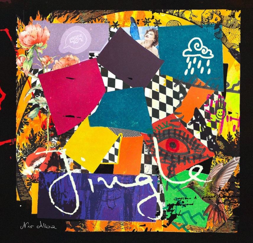 nix alba - la copertina del singolo jingle, che raffigura il quadro escargot del pittore matisse