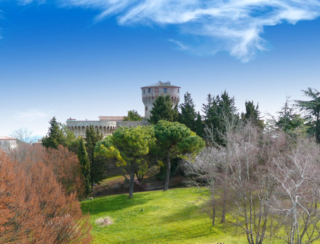 Veduta della Fortezza dal parco