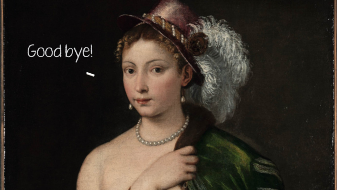 donna con cappello piumato di Tiziano, tra le opere darte da restituire alla Russia