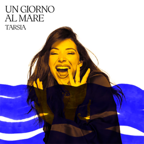 un giorno al mare la copertina del singolo di tarsia