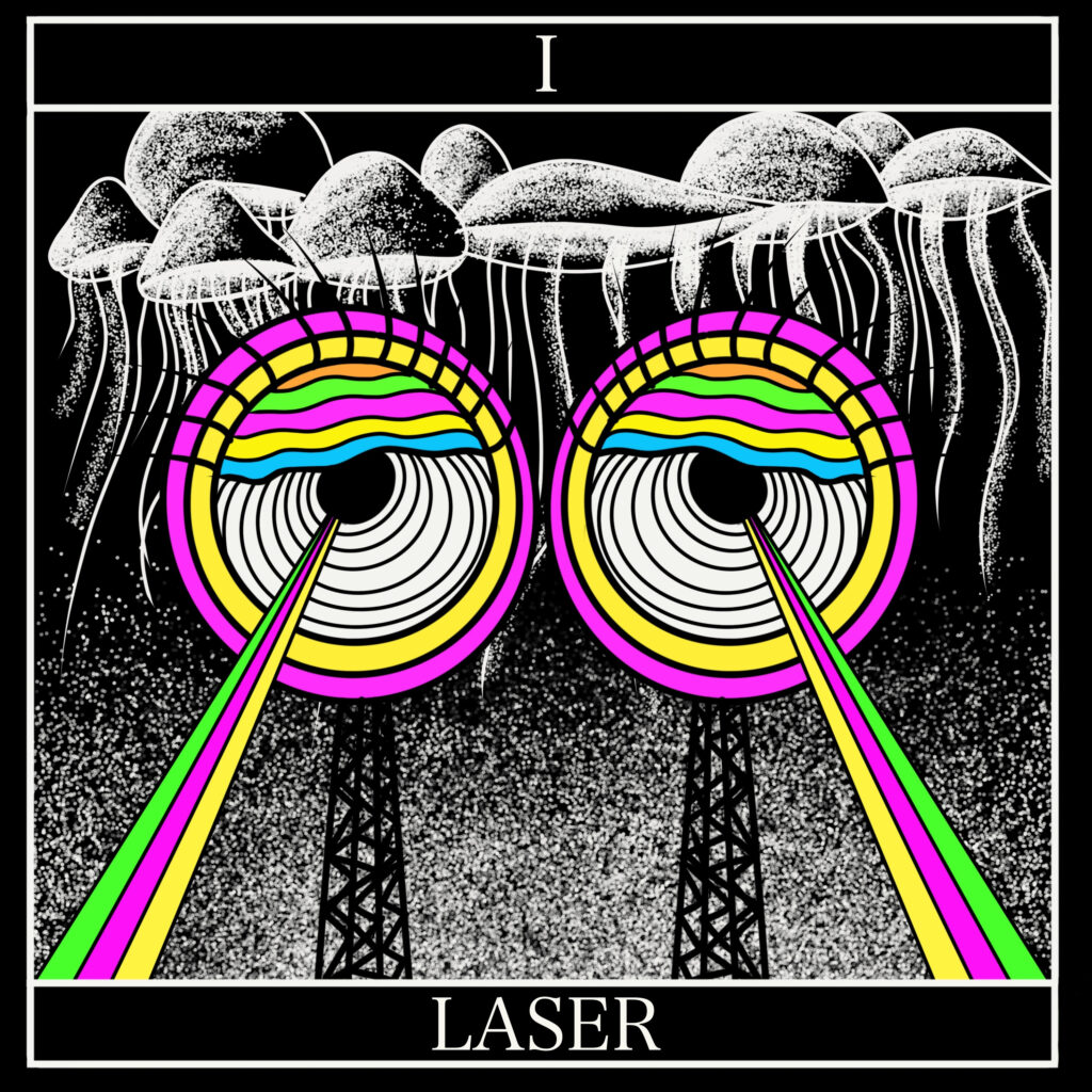 decrow - la copertina del singolo laser