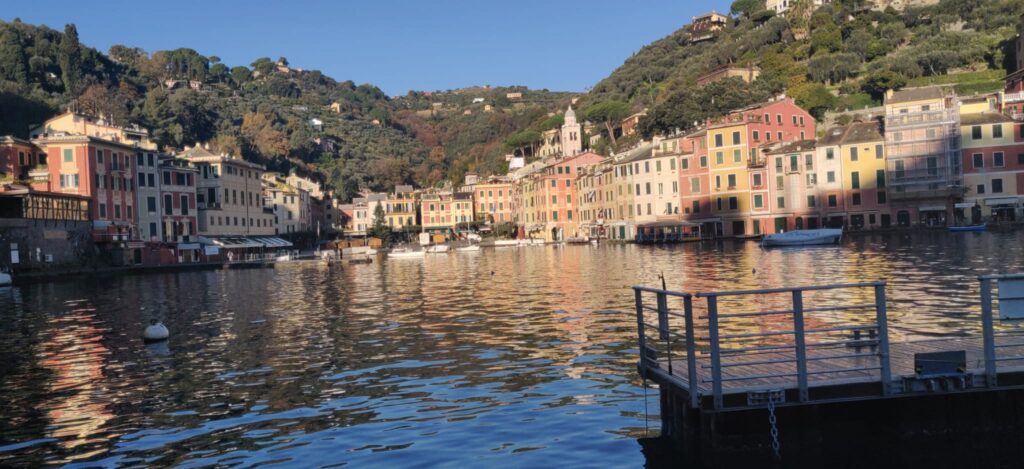 Portofino, una veduta dal mare