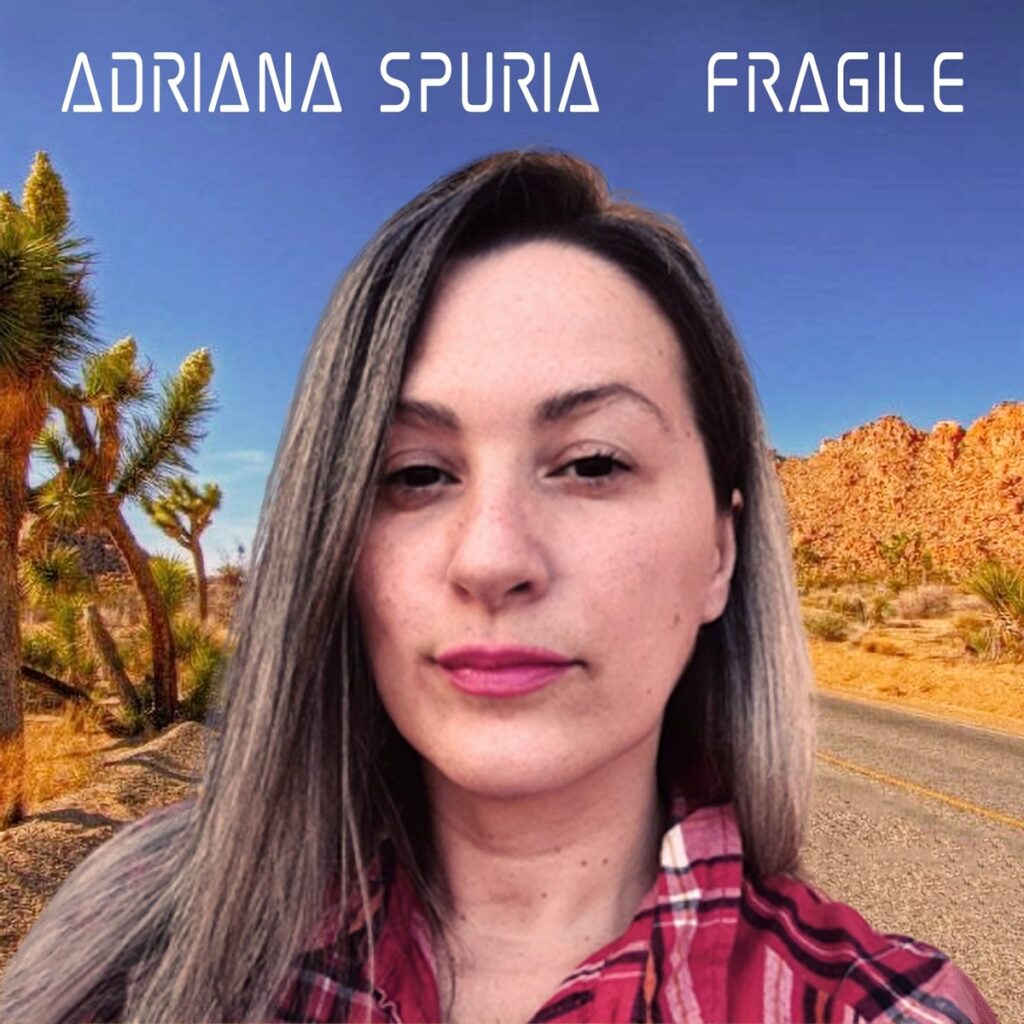 fragile - la copertina vede adriana spuria in primo piano