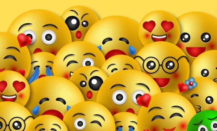 emoji - tante faccine gialle con diverse espressioni