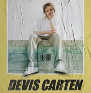 luridi - la copertina del nuovo singolo di devis carten