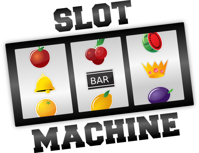 multa per google - nella foto il tris con limone corona e bar di una slot machine