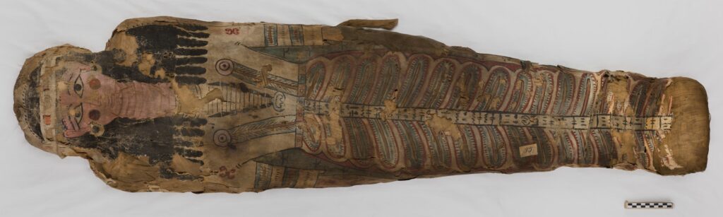 mumie - un sarcofago egizio dipinto
