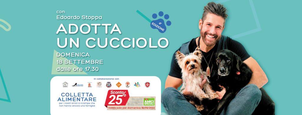 locandina adotta un cucciolo