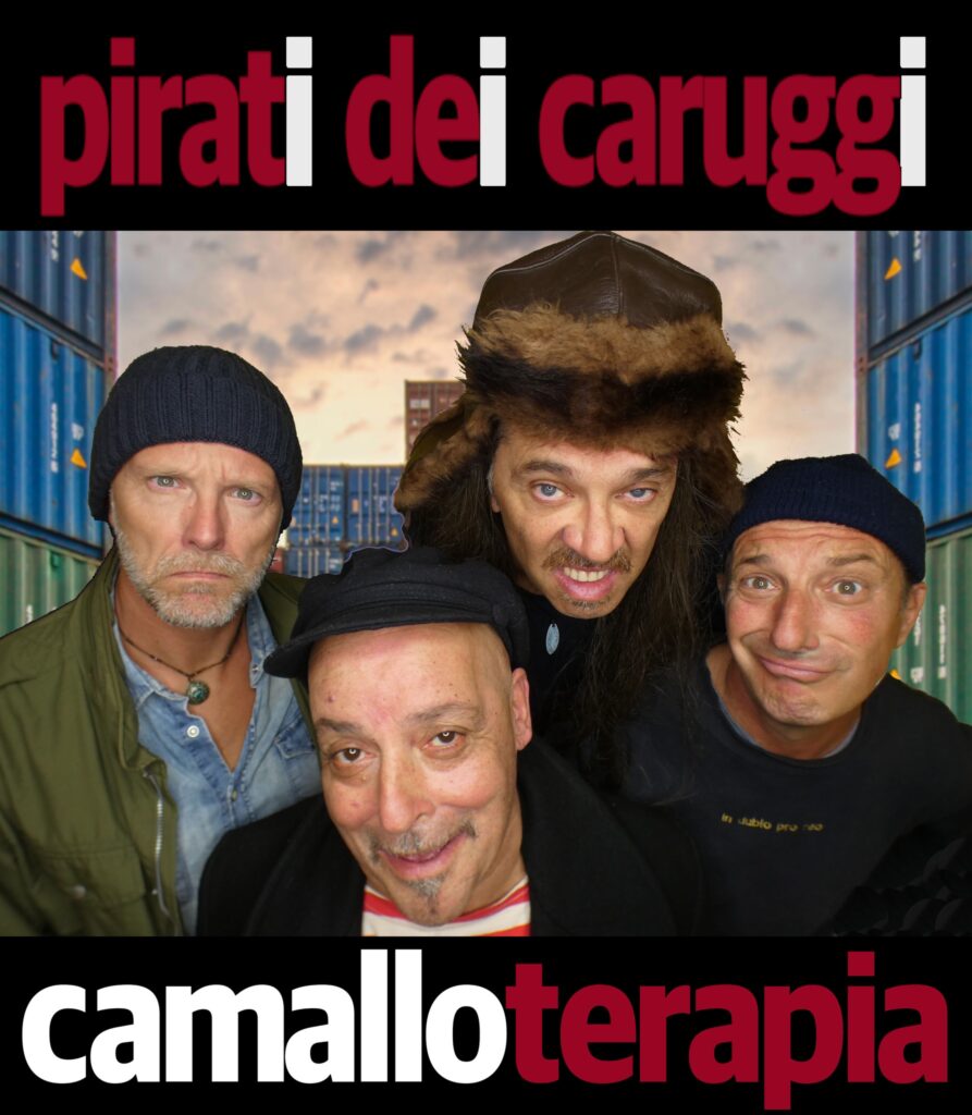 Camalloterapia - i pirati dei caruggi - la locandina dell'evento