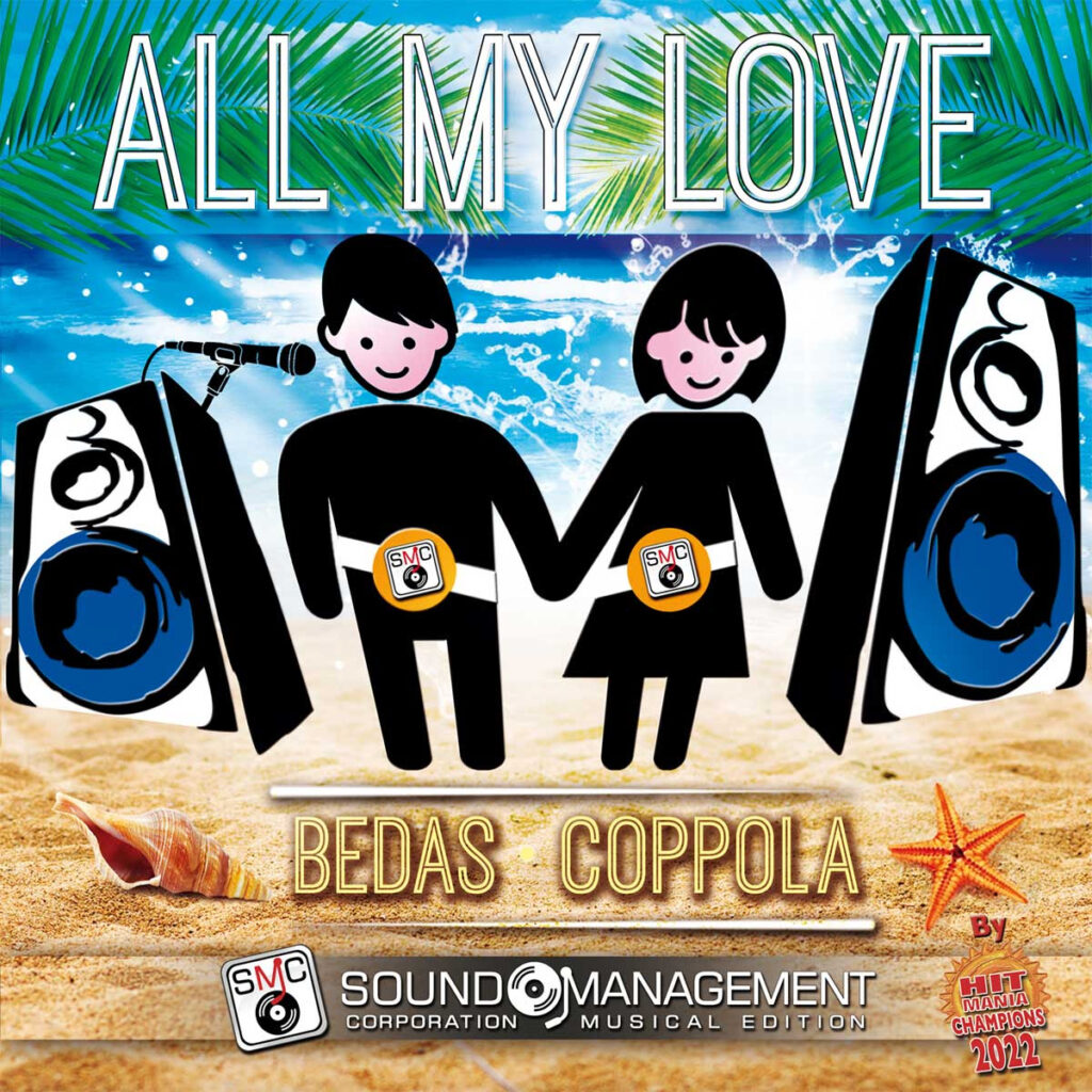 all my love - la copertina del singolo di bedas e coppola