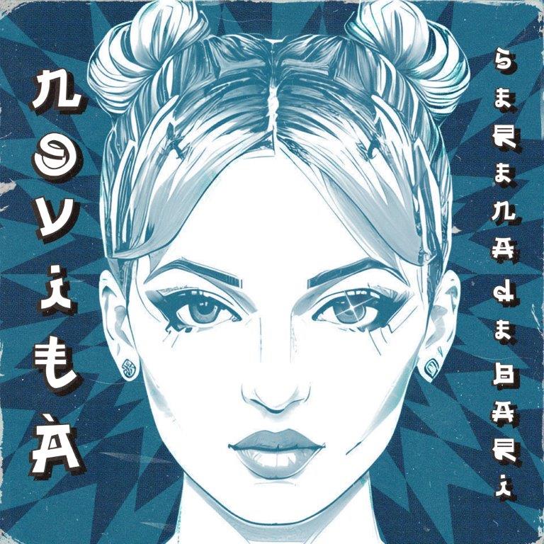 novità - la copertina del nuovo singolo di serena de bari, che la ritrae in versione disegno,  con il viso in primo piano