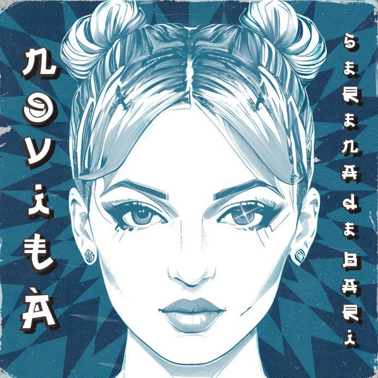 novità - la copertina del nuovo singolo di serena de bari, che la ritrae in versione disegno, con il viso in primo piano